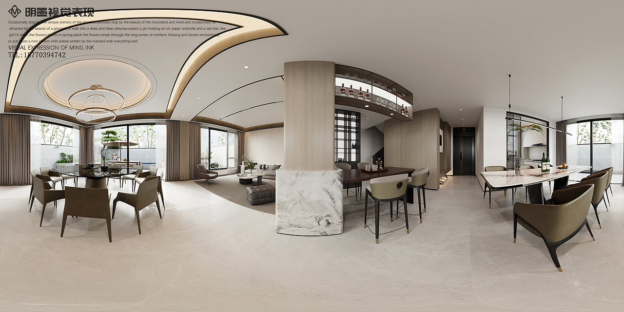 现代别墅分享（图ZMzYzNjI4NDg4） - 家装设计 - 站酷设计师明墨视觉原创素材 - 站酷ZCOOL