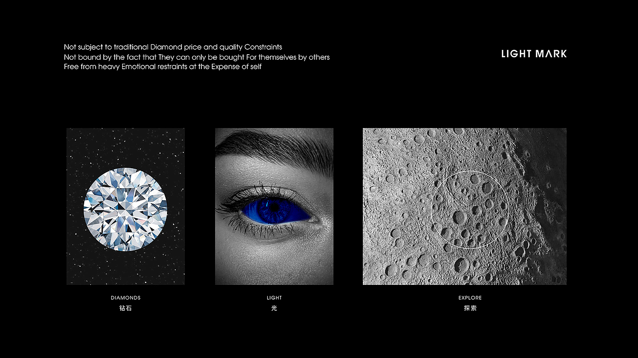 钻石,光,探索,克拉自由品牌升级VI
