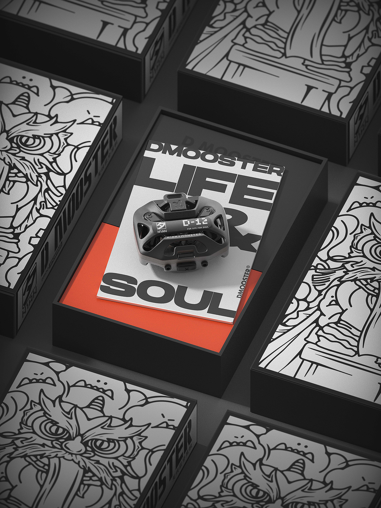 D MOOSTER® | NIAN MONSTER年兽耳机