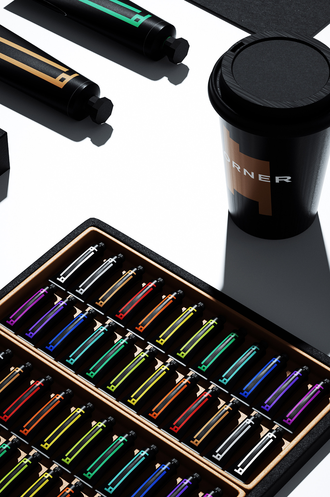 一隅艺术空间 | 品牌视觉设计 | A CORNER