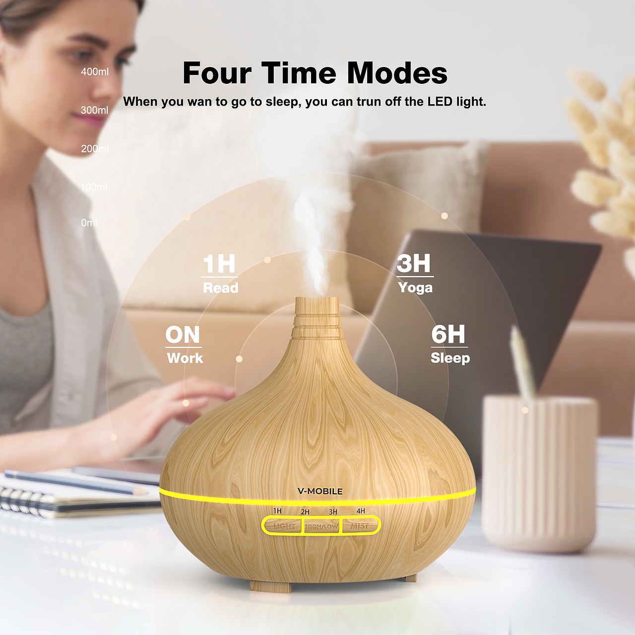 加湿器香薰器亚马逊主附图