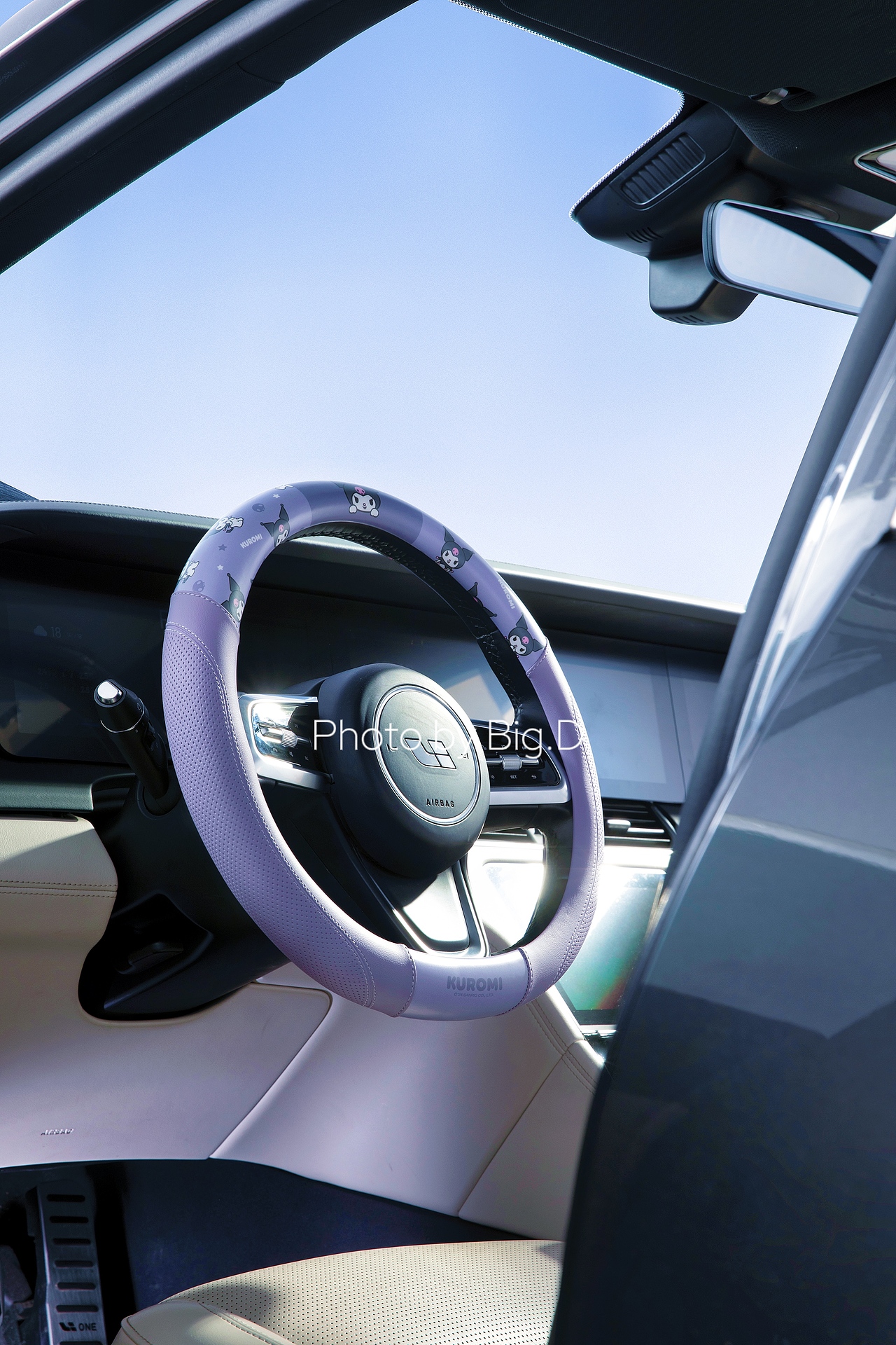 车品拍摄/三丽鸥Sanrio联名车品✖missdeer/方向盘套