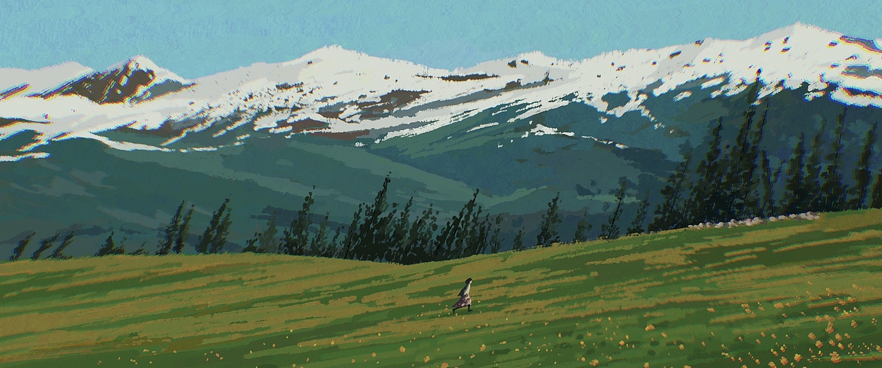 《我的阿勒泰》系列插画