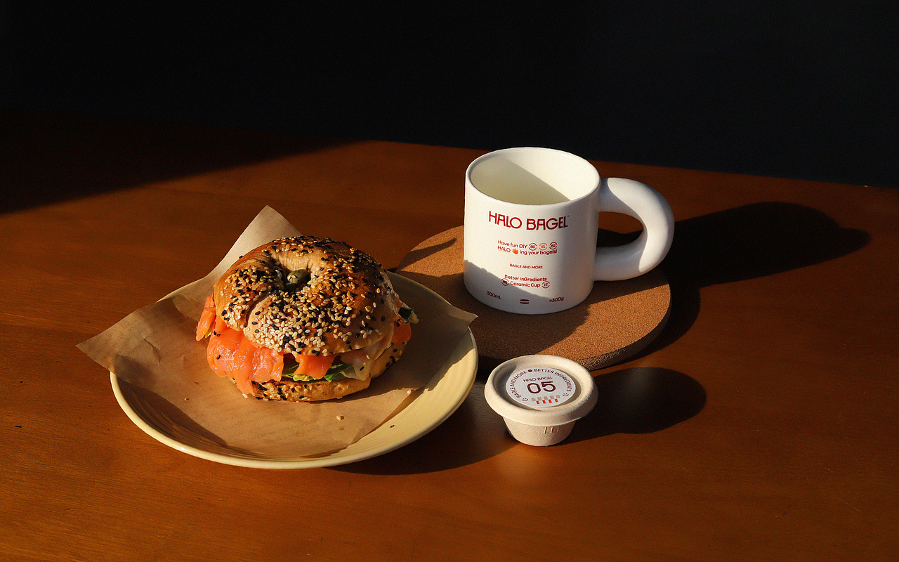 HALO BAGEL贝果庄园品牌视觉全案设计（图ZMzYyNzEyNTUy） - 品牌 - 站酷设计师FungoDesign原创素材 - 站酷ZCOOL