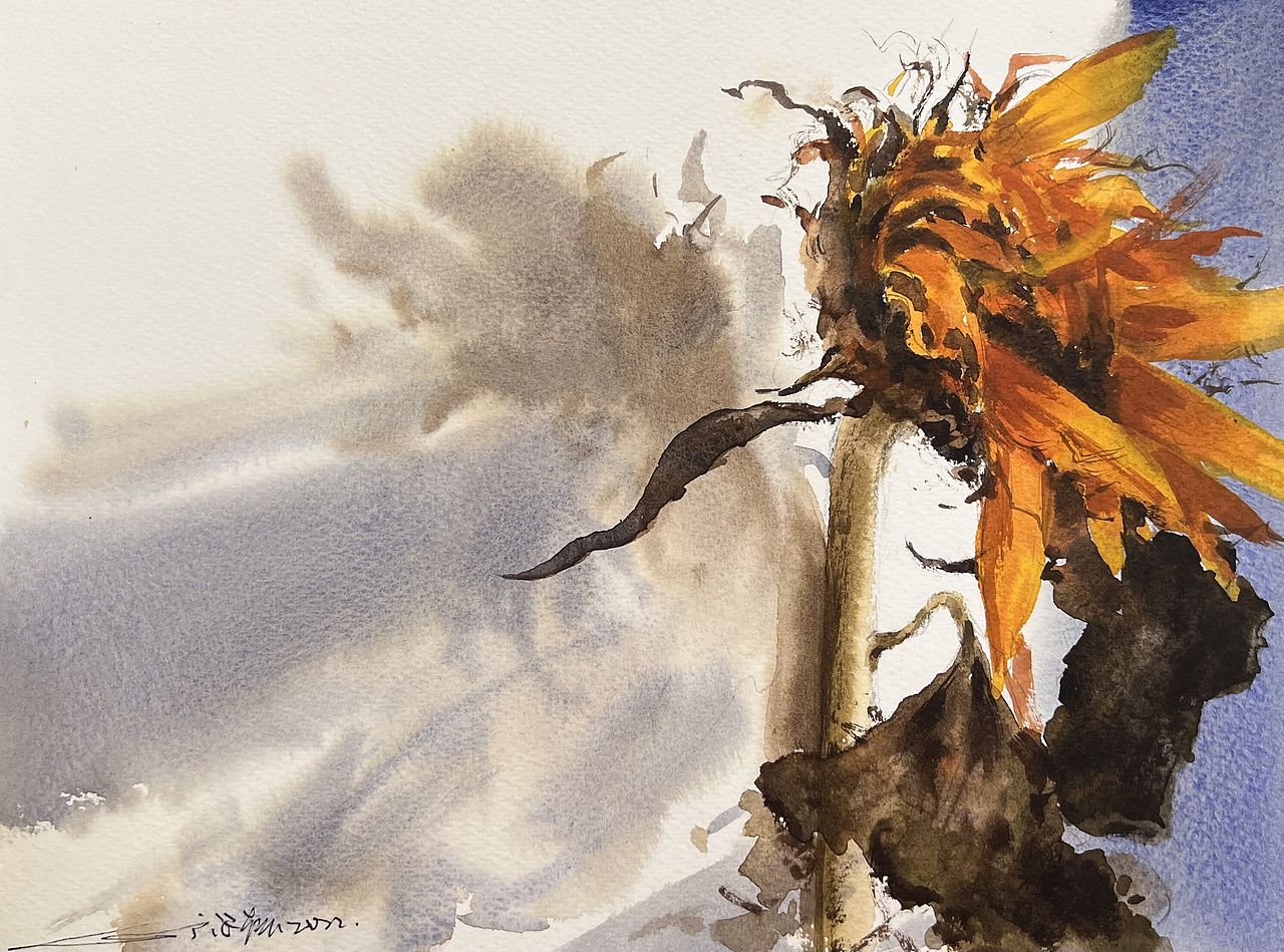 向日葵（图ZMzIxMzEyOTA0） - 绘画 - 站酷设计师卖艺老头的行头原创素材 - 站酷ZCOOL