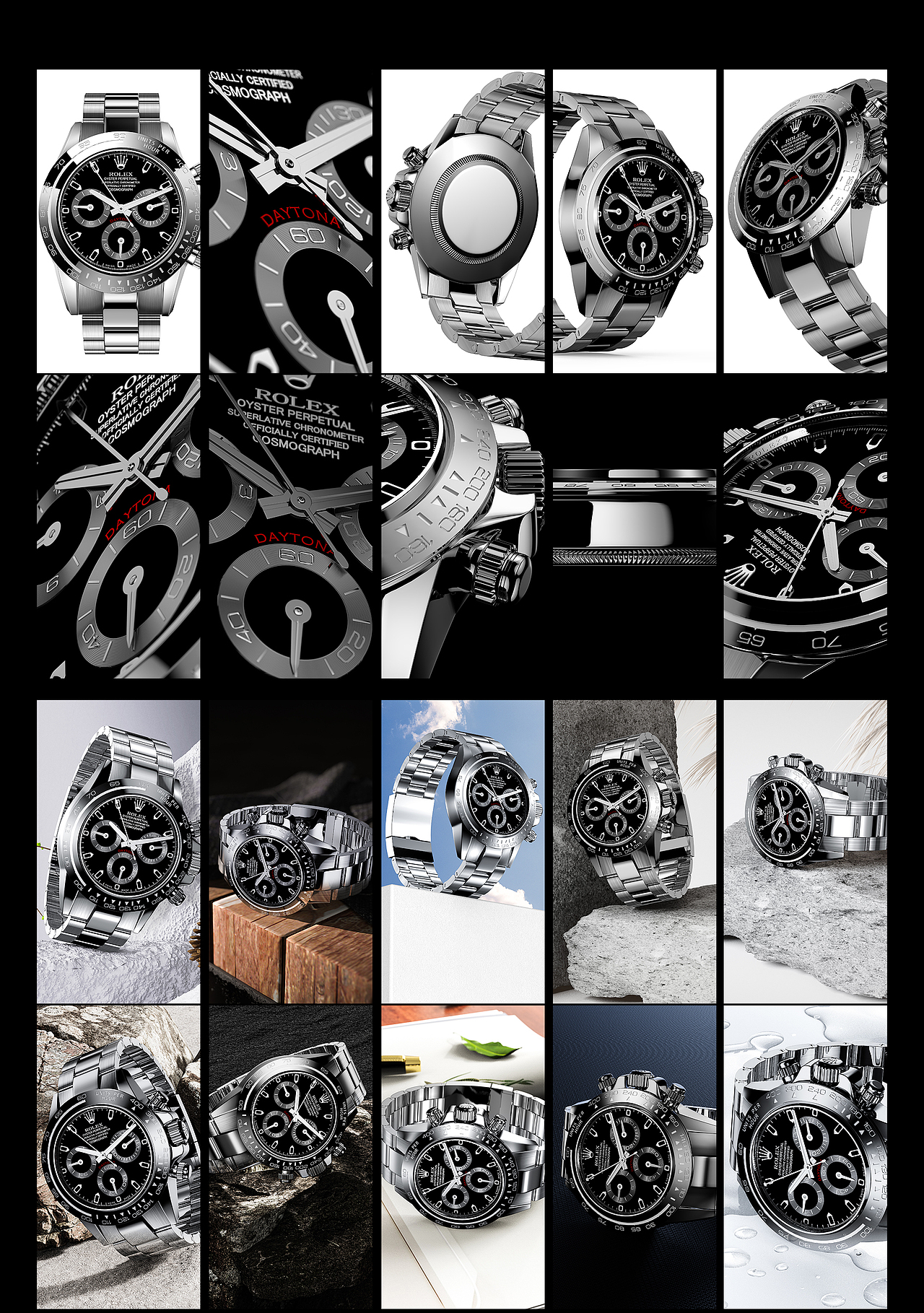 【C4D- 劳力士手表】Render（图ZMzAwNTk0MTI0） - 产品 - 站酷设计师月京舞梨原创素材 - 站酷ZCOOL