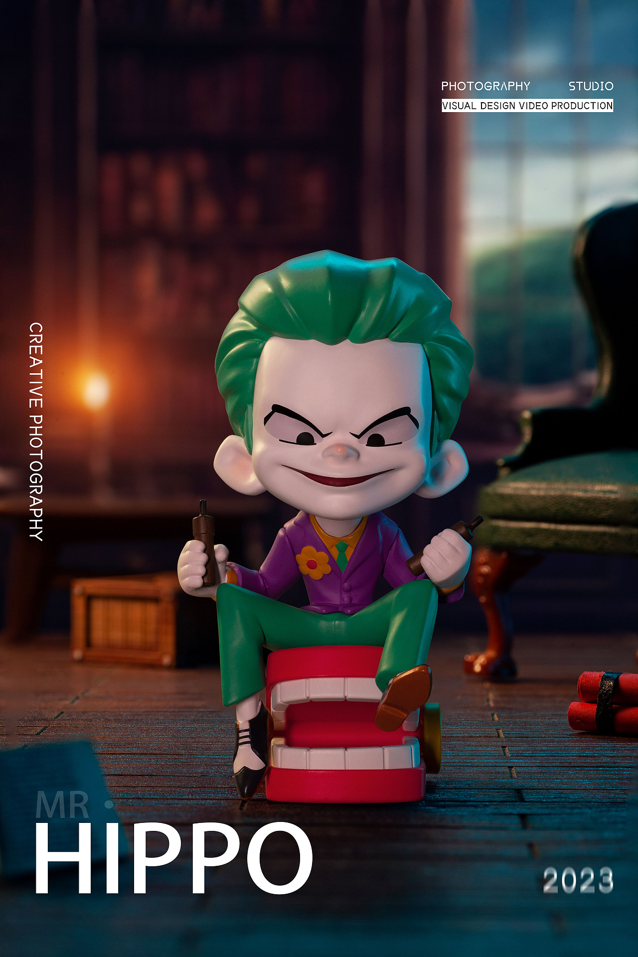 盲盒摄影-POP MART DC哥谭市系列