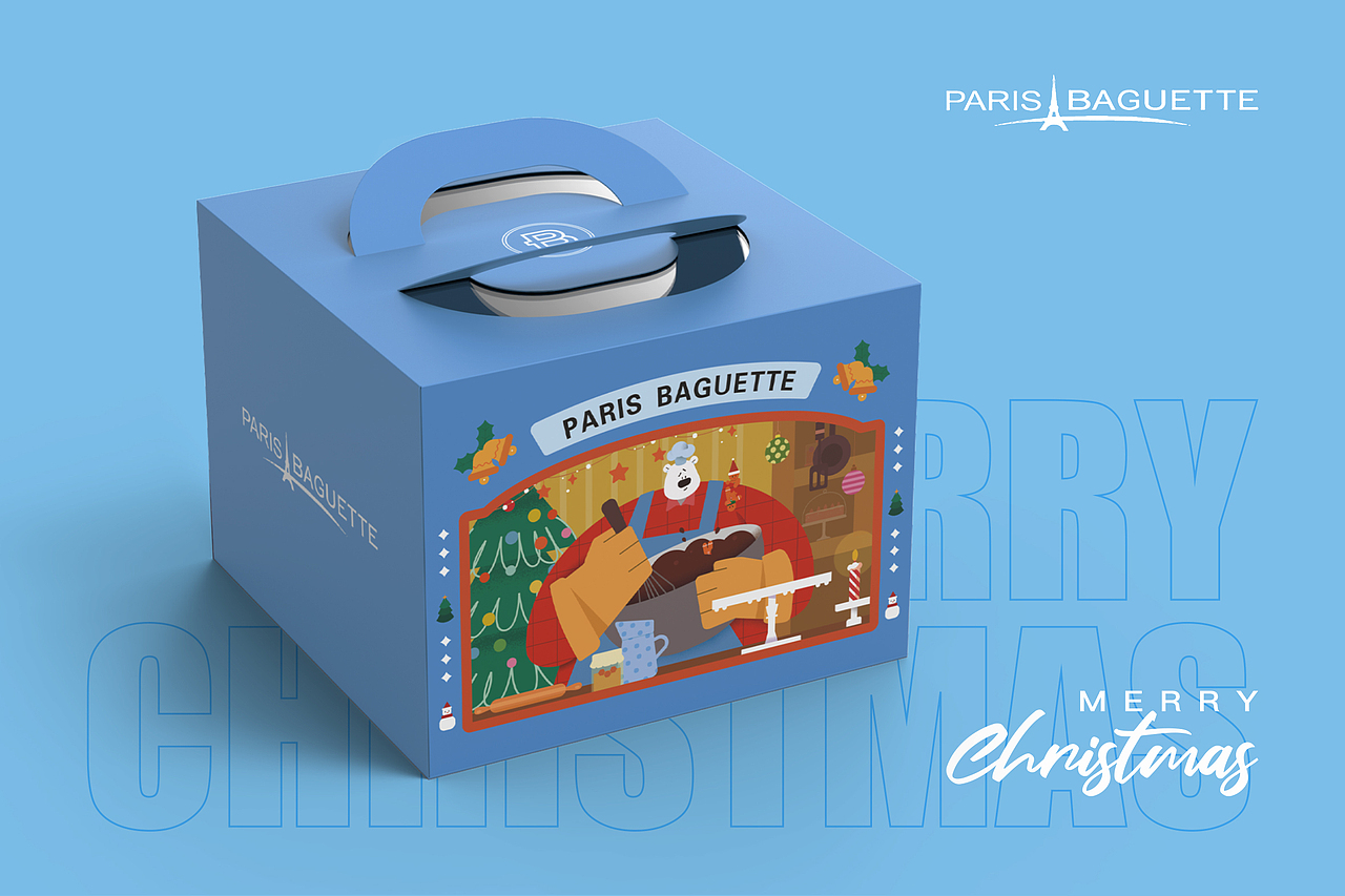 喜色设计 | 巴黎贝甜圣诞系列产品包装（图ZMzU1MjQ4NDIw） - 包装 - 站酷设计师一天喜色原创素材 - 站酷ZCOOL