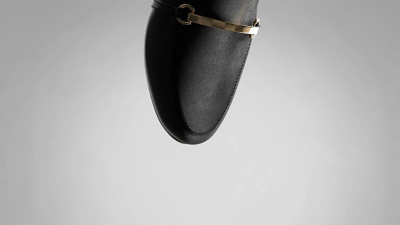 杉迪时尚女鞋3D产品动画-1S01