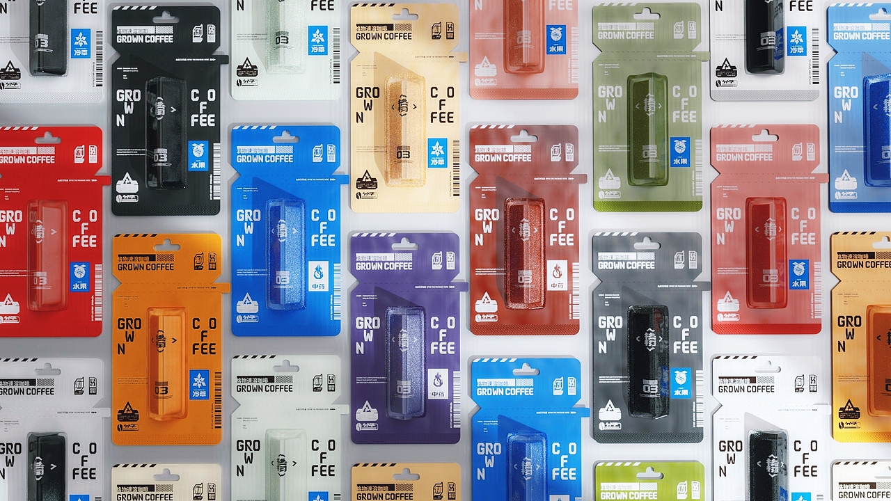 格物GROWN | 咖啡品牌VI设计&包装设计