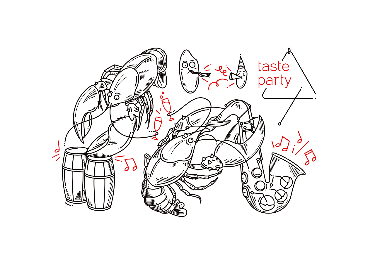 Graphic Line * 捕捉人与食物之间的期待（图ZMzQxNDE0MDI0） - 品牌 - 站酷设计师zhanghan張晗原创素材 - 站酷ZCOOL