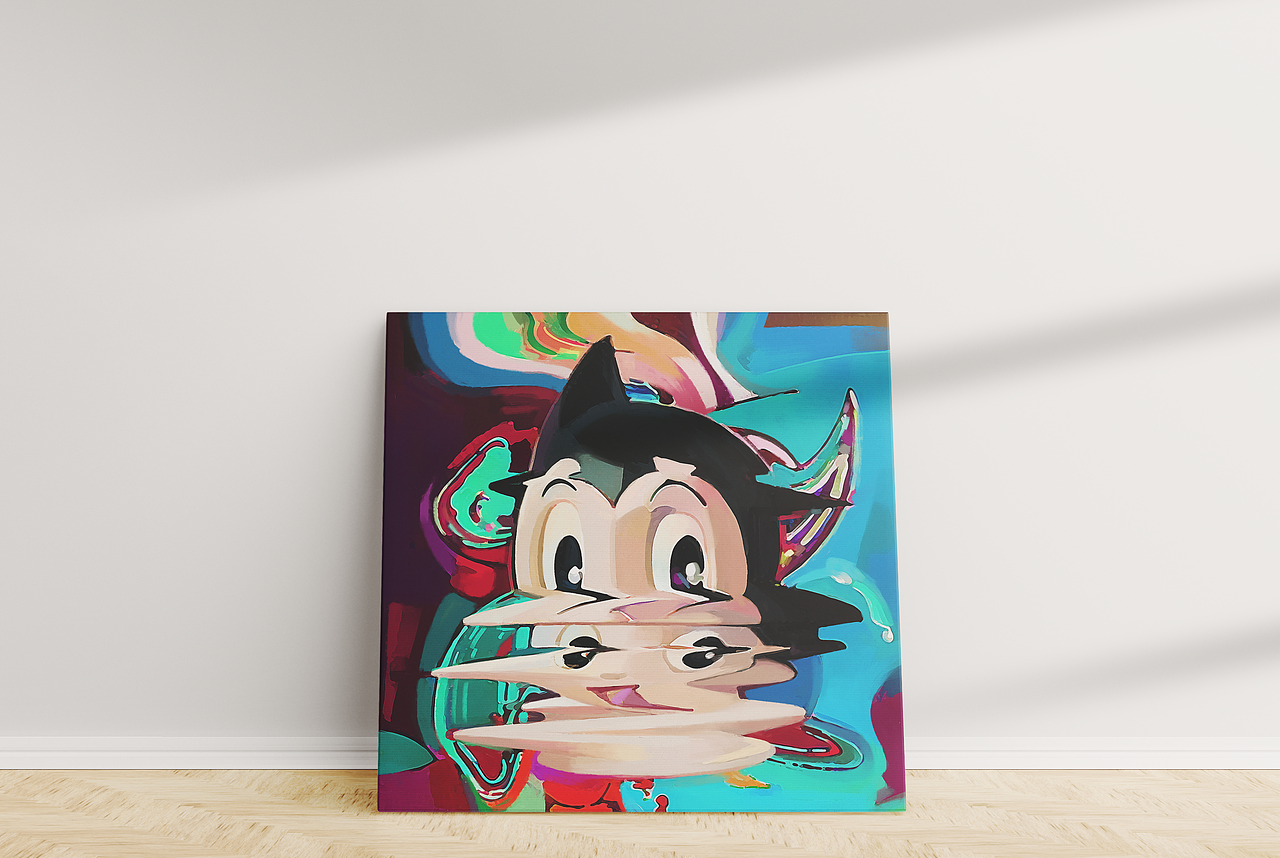 潮流艺术作品|Curiosity Art的“液态世界”