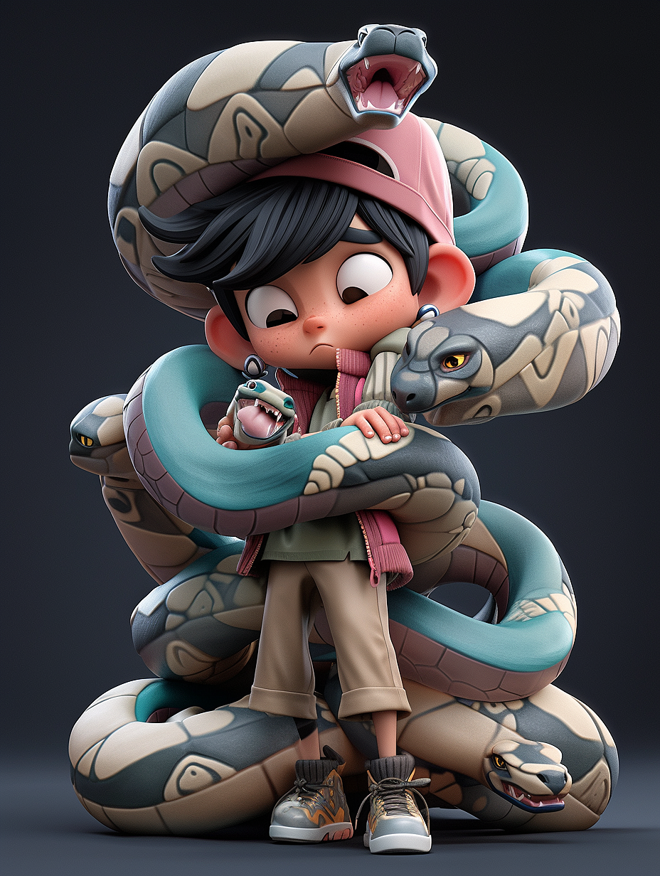 圈儿磊《盲盒造物》3D角色篇