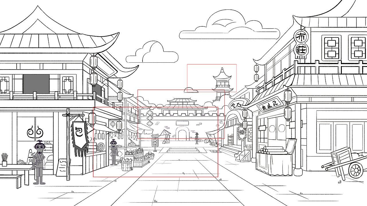 天真与功夫袜的一些图②（图ZMzAzODA0MzA4） - 动画片 - 站酷设计师阿喵子原创素材 - 站酷ZCOOL