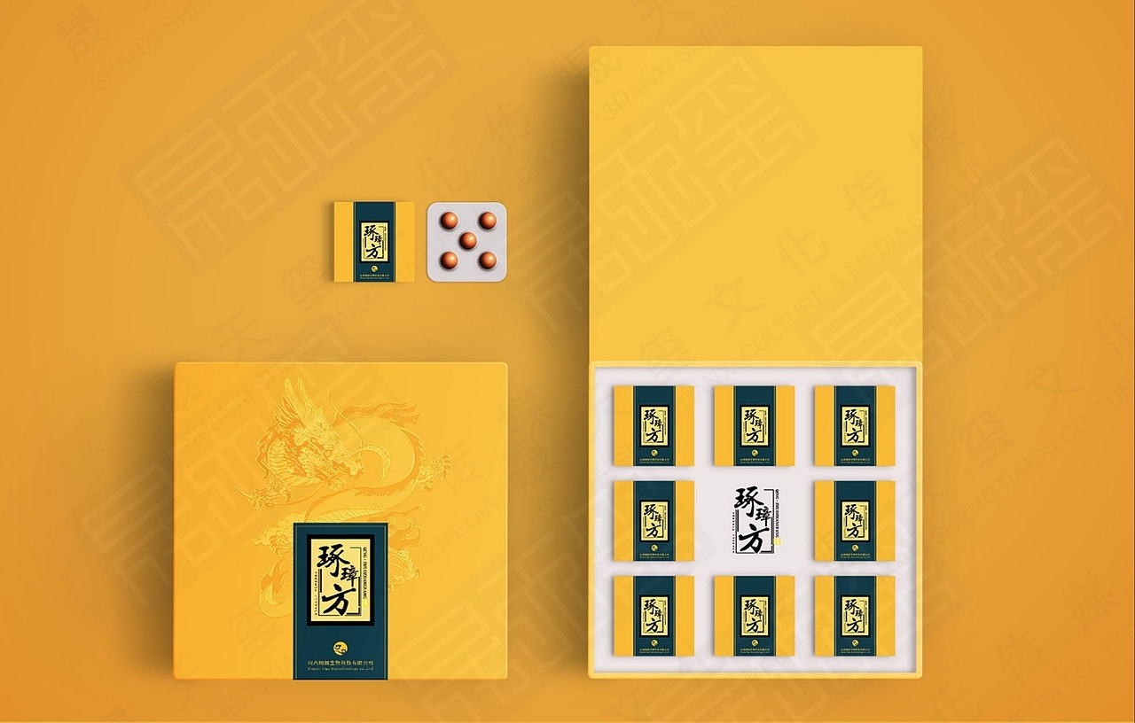 包装设计 | 中式简约大气&保健品包装设计
