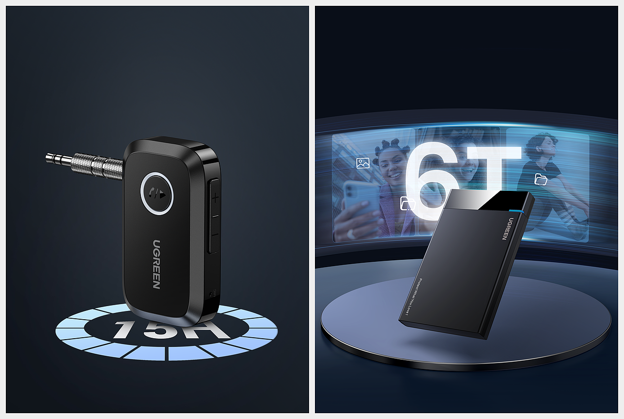 【UGREEN 2022 Product Rendering】（图ZMzIzODkyNTQ0） - 产品 - 站酷设计师李不俗原创素材 - 站酷ZCOOL
