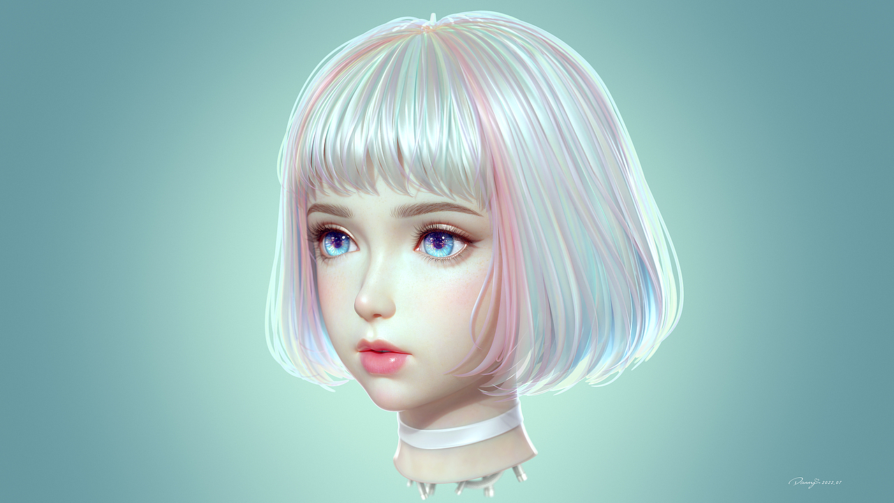 《Lili》2022 数字人 (WIP-2.0)