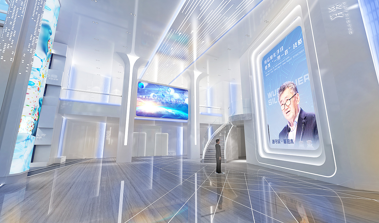 某展馆序厅/展览馆/科技馆