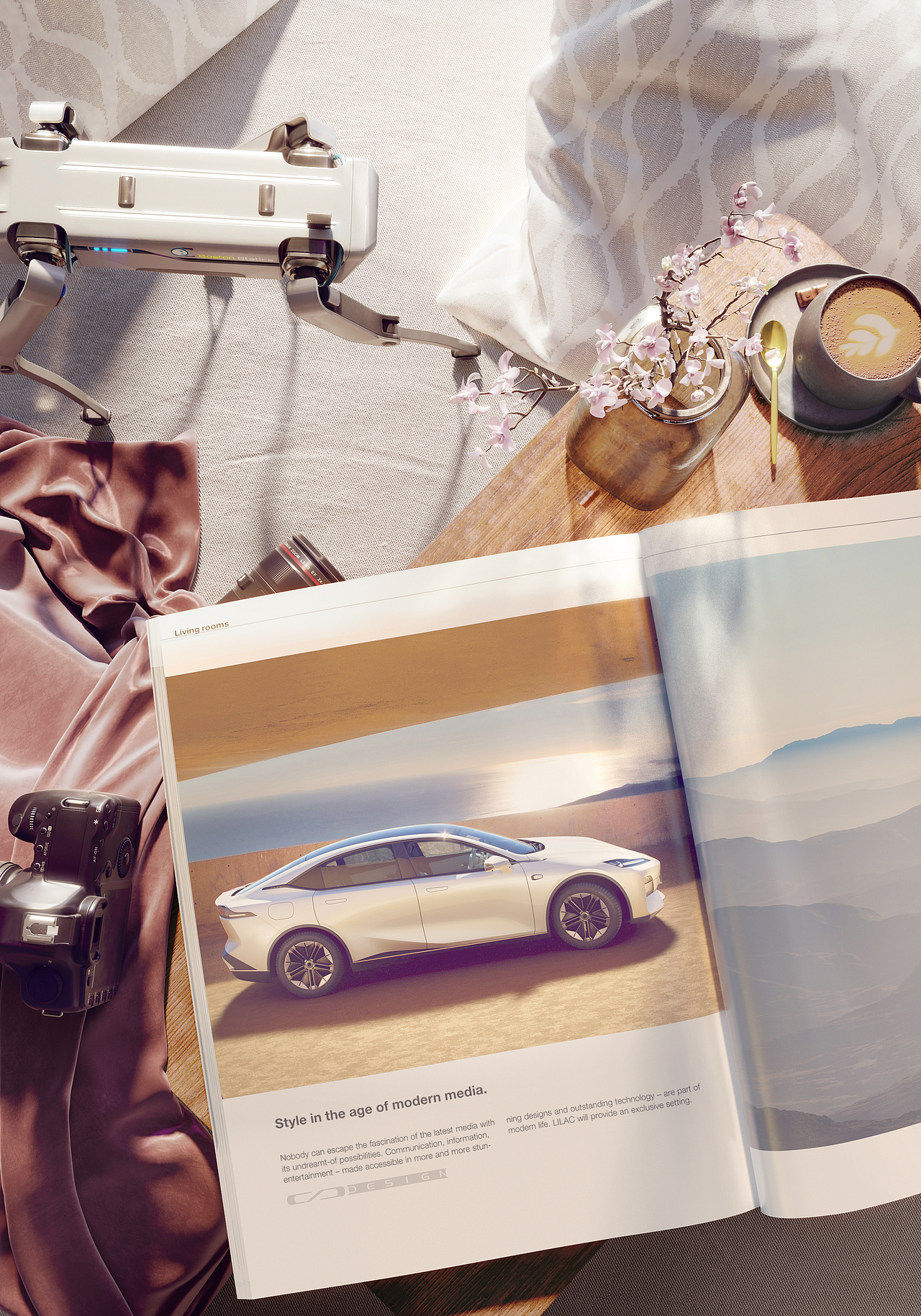 长安深蓝SL03官方渲染图