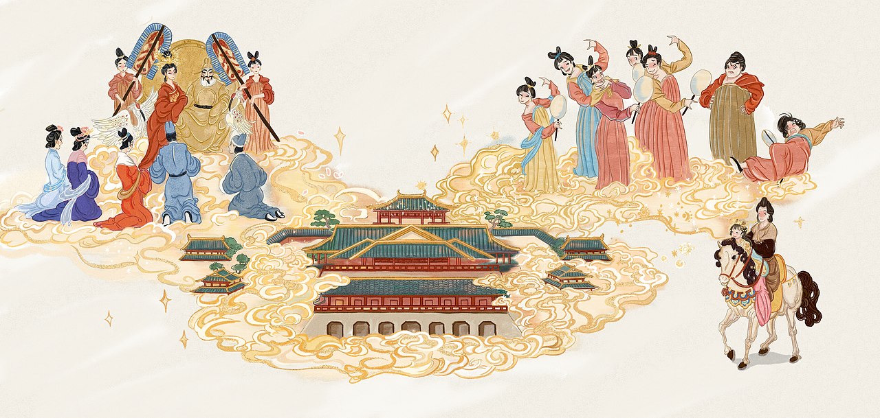 《丽人行》国风绘本