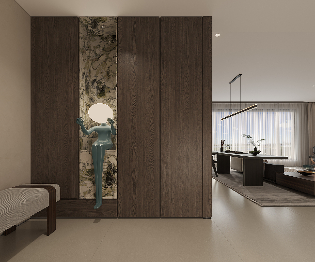 现代简约*-哈尔滨实际案例（图ZMzY5OTcwMTIw） - 家装设计 - 站酷设计师爱吃瓜群众原创素材 - 站酷ZCOOL