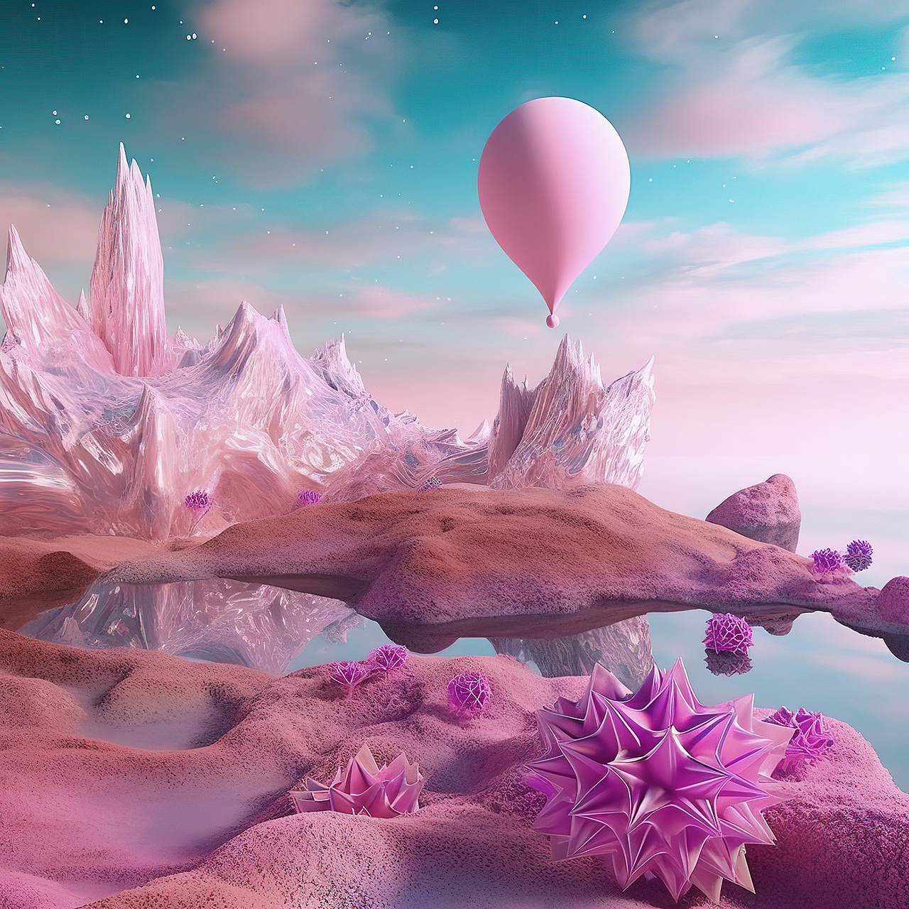 midjourney生成梦幻场景