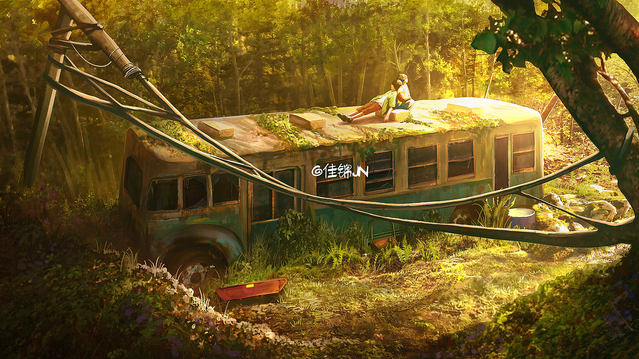 影视画记 | 怪物（图ZMzY0NDI2NDQw） - 艺术插画 - 站酷设计师佳锦JIN原创素材 - 站酷ZCOOL