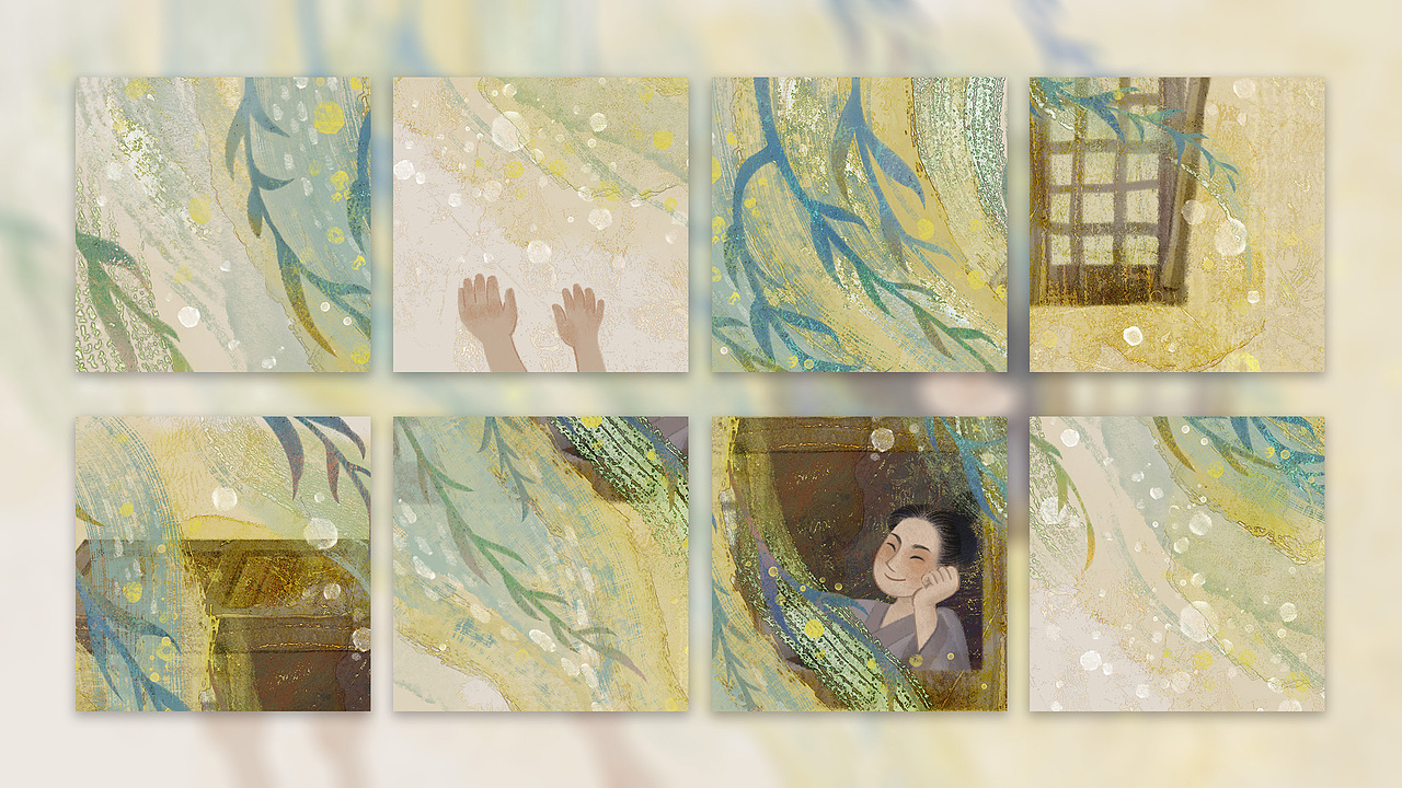 宋人的“躺平”生活(图ZMzY5ODI5NzI0) - 艺术插画 - 站酷设计师木香子Ivana原创素材 - 站酷ZCOOL