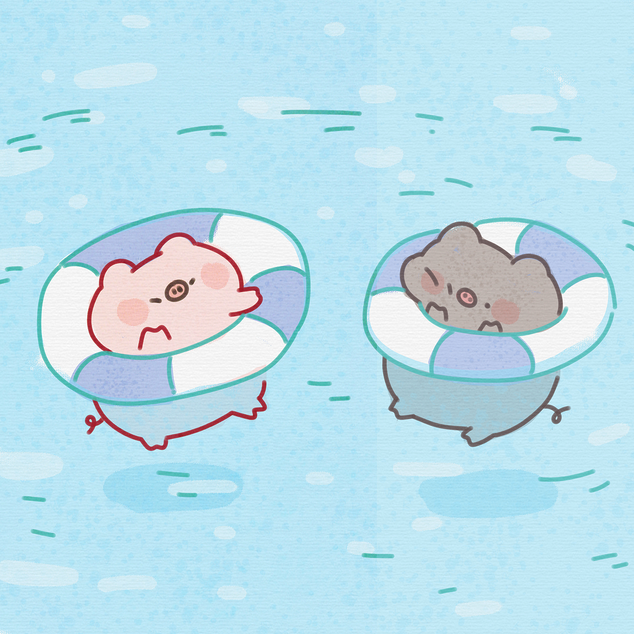 关于日常的插画