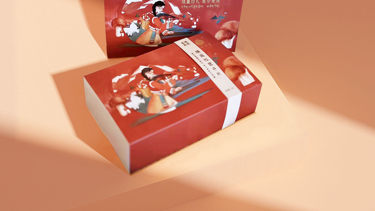香格里拉松茸包装设计（图ZMzQzOTkwNzAw） - 包装 - 站酷设计师黎静JaneDong原创素材 - 站酷ZCOOL