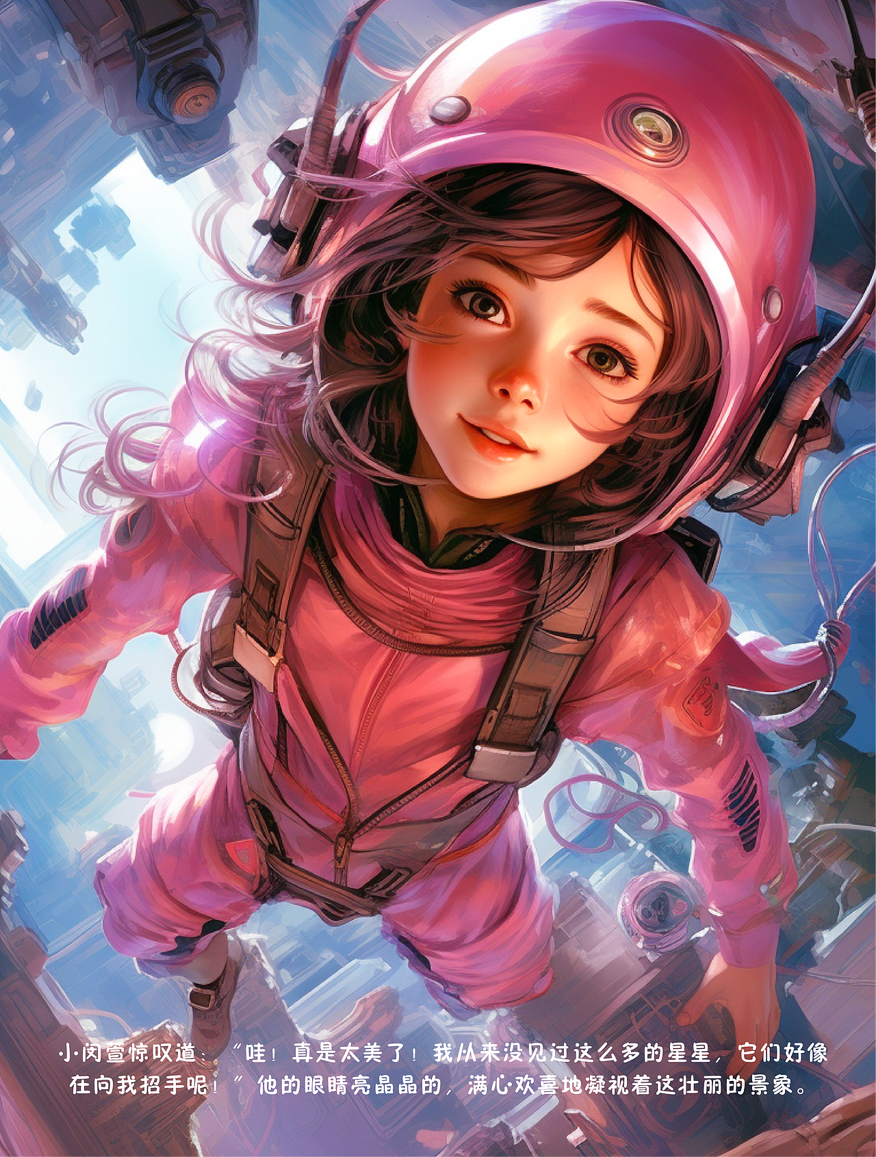 闵萱的太空奇遇记（图ZMzU3NTAwNzk2） - 人物/生物 - 站酷设计师Pheonixm原创素材 - 站酷ZCOOL