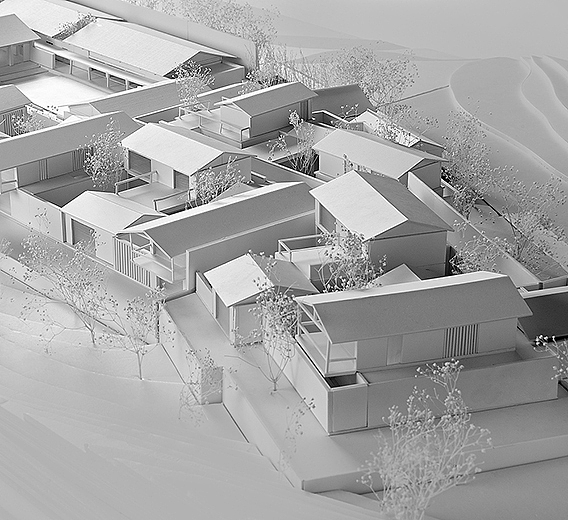 隐居西湖云栖度假庄园SU模型下载