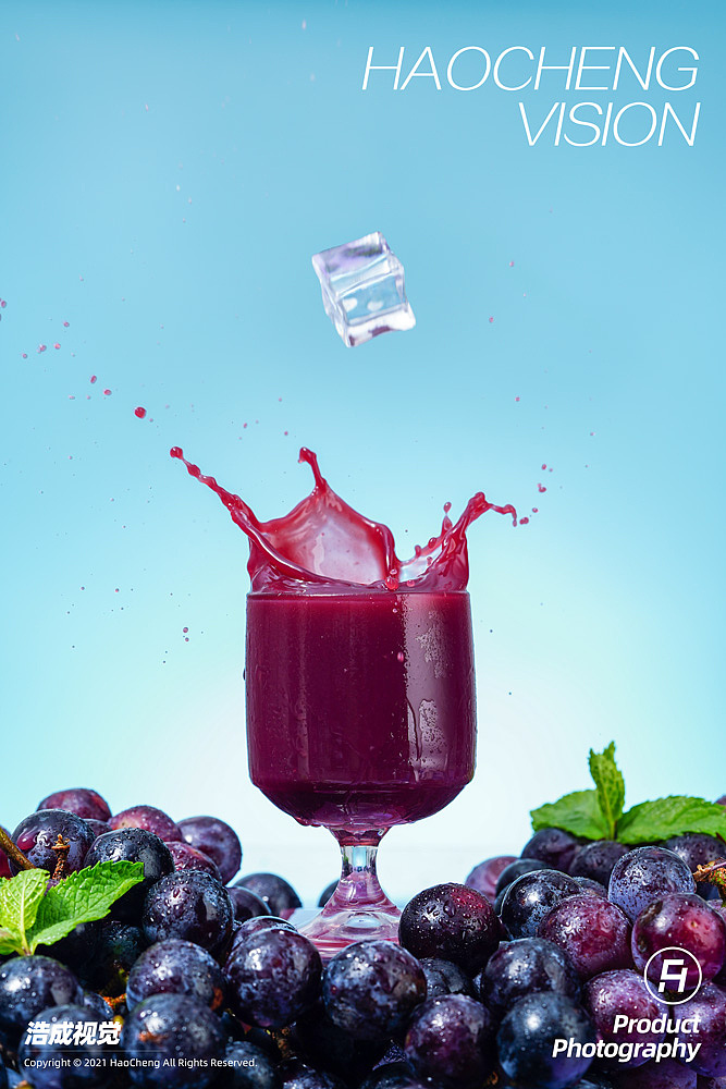 褚橙NFC葡萄汁（图ZMzA3OTk1NzE2） - 美食摄影 - 站酷设计师浩成视觉原创素材 - 站酷ZCOOL