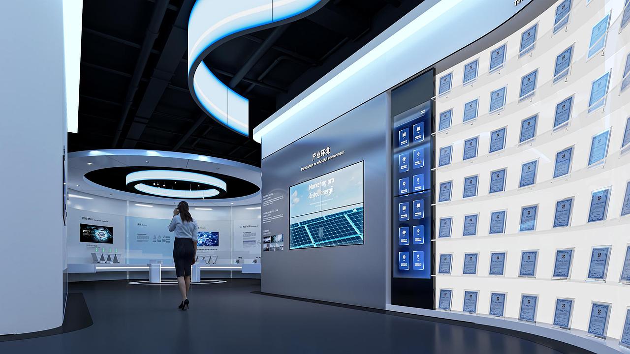 湖南德赛展厅设计方案-品牌展厅设计（图ZMzY0MzM0NjI4） - 品牌 - 站酷设计师利克里克原创素材 - 站酷ZCOOL