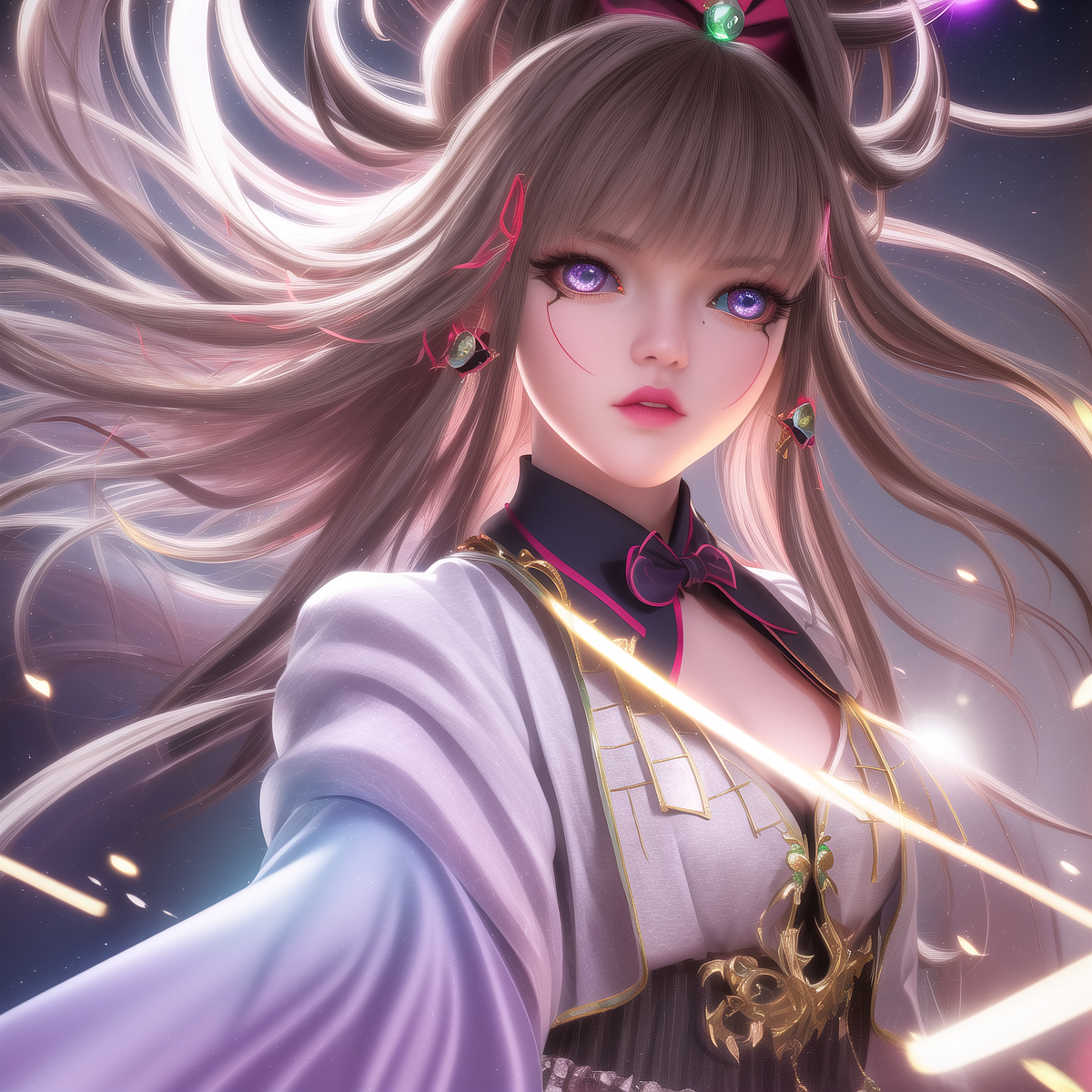 绘画星辰一样的眼睛你喜欢吗！（图ZMzMyNzM0NDY0） - 单幅漫画 - 站酷设计师小生爱吃鸡原创素材 - 站酷ZCOOL