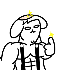 兄贵秃狗（图ZMzI0MzAwNjYw） - 网络表情 - 站酷设计师方赛诺原创素材 - 站酷ZCOOL