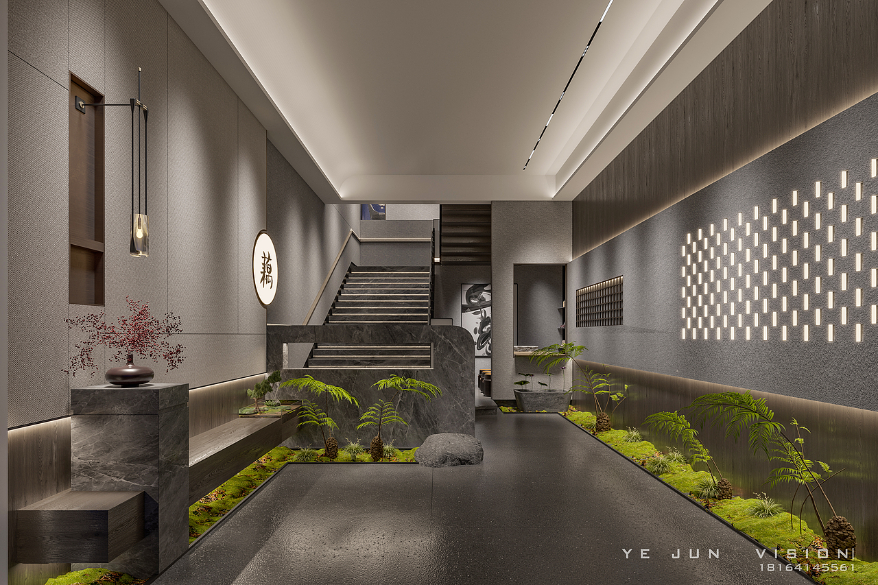 武汉 - 藕 誉 里 • 中餐厅（图ZMzY4MzI4MjU2） - 酒店餐饮设计 - 站酷设计师葉来风听雨原创素材 - 站酷ZCOOL