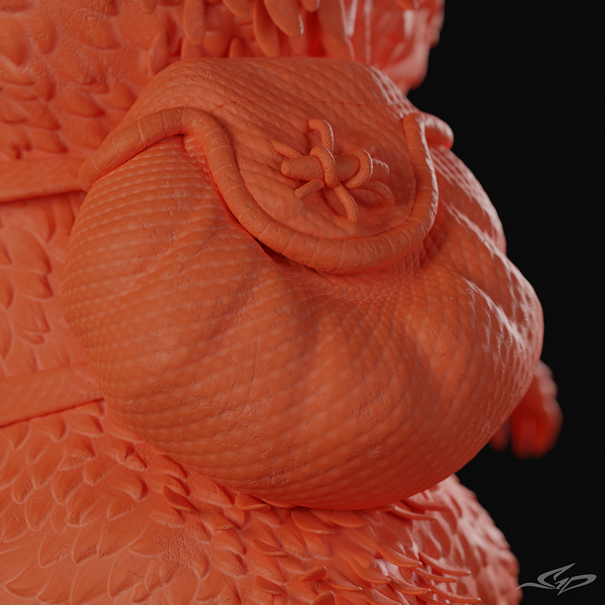 2023自学Blender的一些练习作品