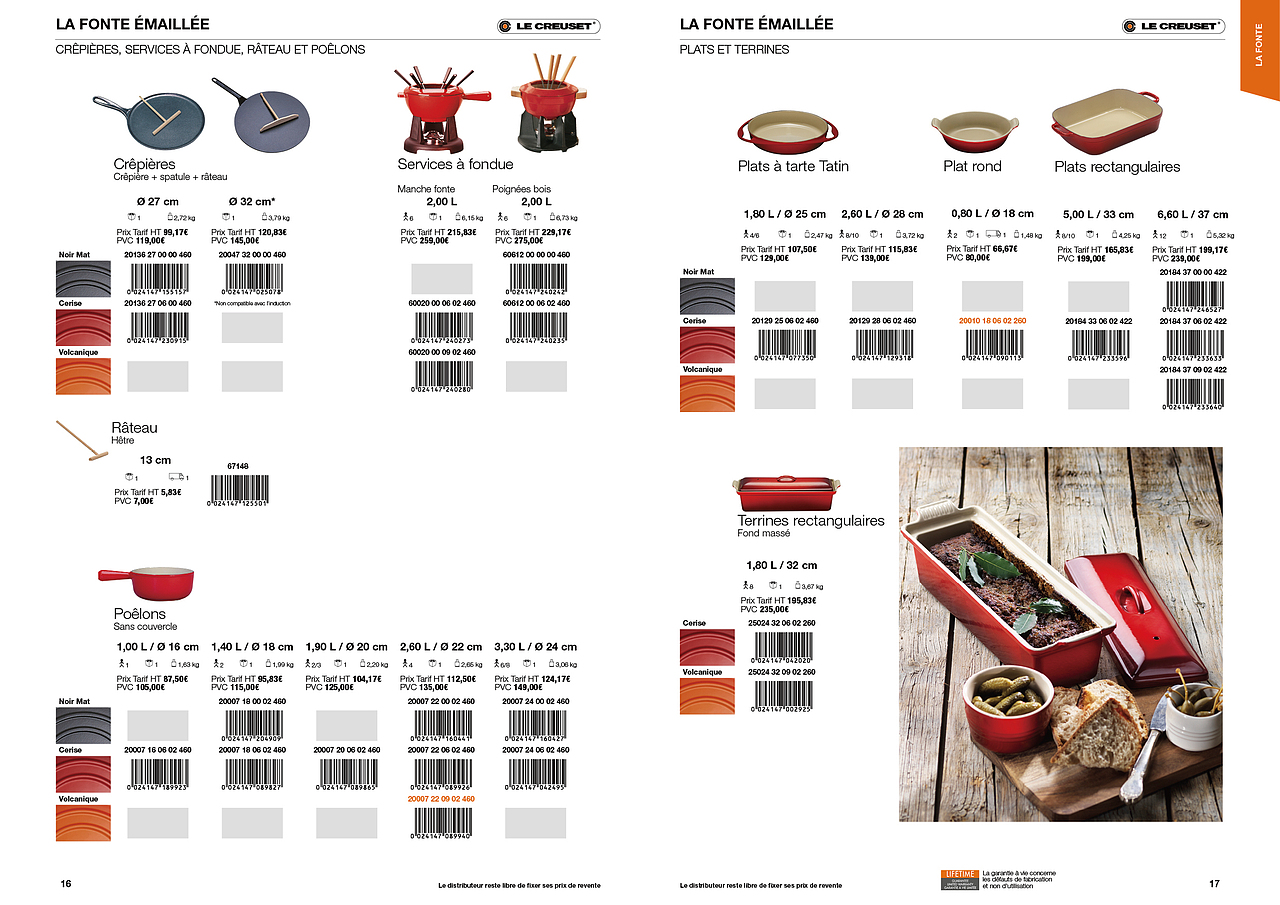 分享 · 法国Le Creuset烹饪厨具系列产品画册（图ZMzM1NzA5NzU2） - 书籍/画册 - 站酷设计师云之瀑布原创素材 - 站酷ZCOOL