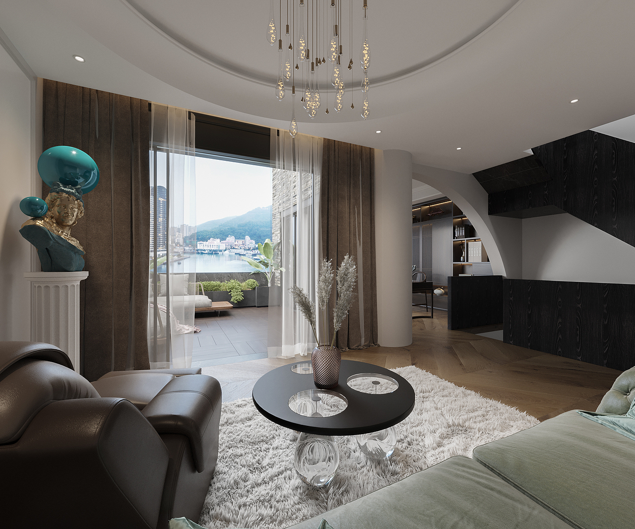 混搭三层小别墅