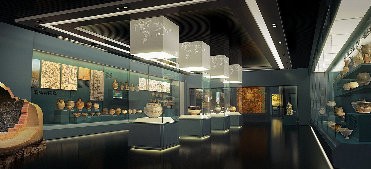 枣庄博物馆创意空间规划效果图方案（图ZMzAxMDM2MDM2） - 商业空间设计 - 站酷设计师智创多媒体科技原创素材 - 站酷ZCOOL