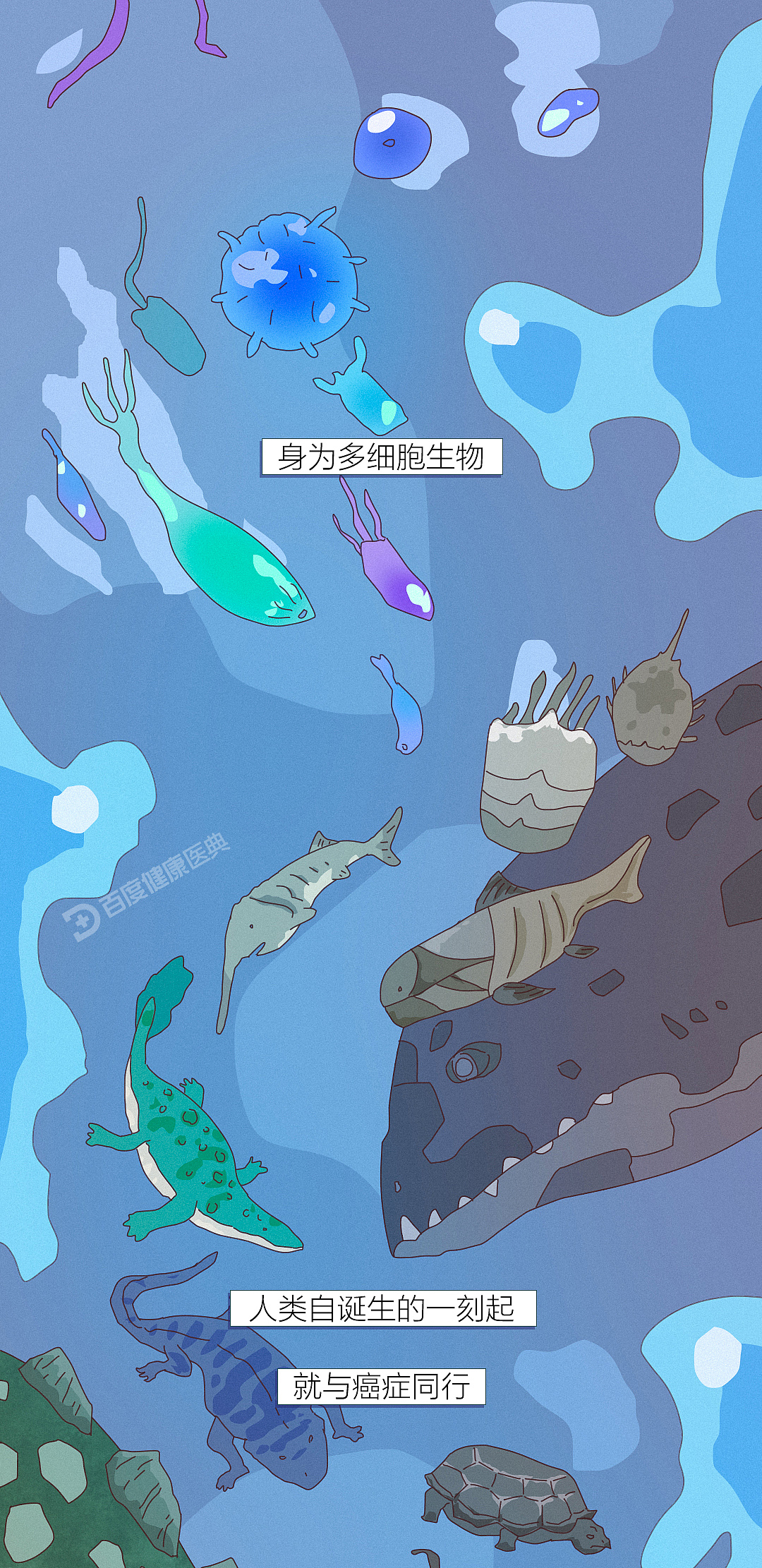 《百度健康医典：乳腺癌》条漫（健康科普）（图ZMzQ5NTU2NTUy） - 短篇/格漫 - 站酷设计师李平LP1919原创素材 - 站酷ZCOOL