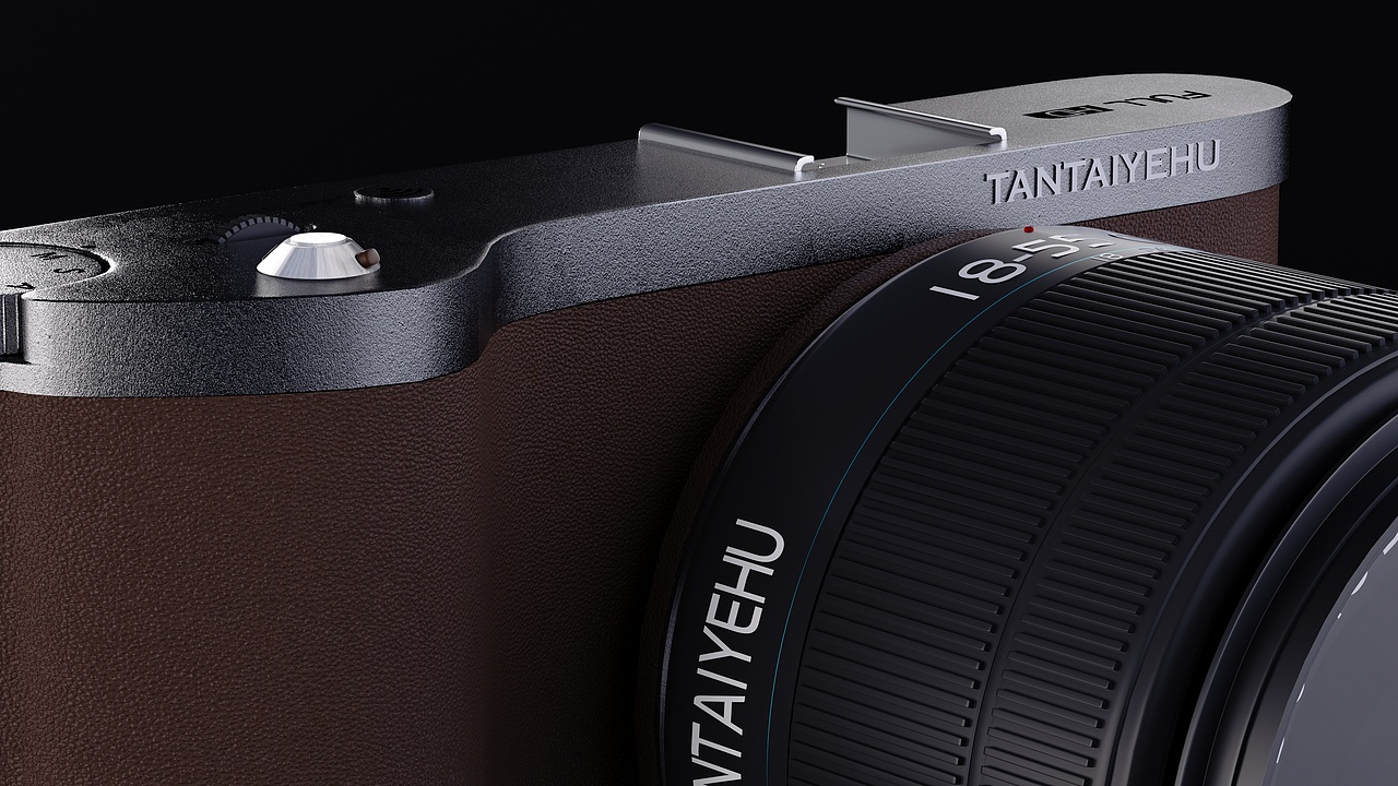 自己建模渲染了一部相机（图ZMzE4MDkzNjk2） - 其他三维 - 站酷设计师澹台野狐原创素材 - 站酷ZCOOL