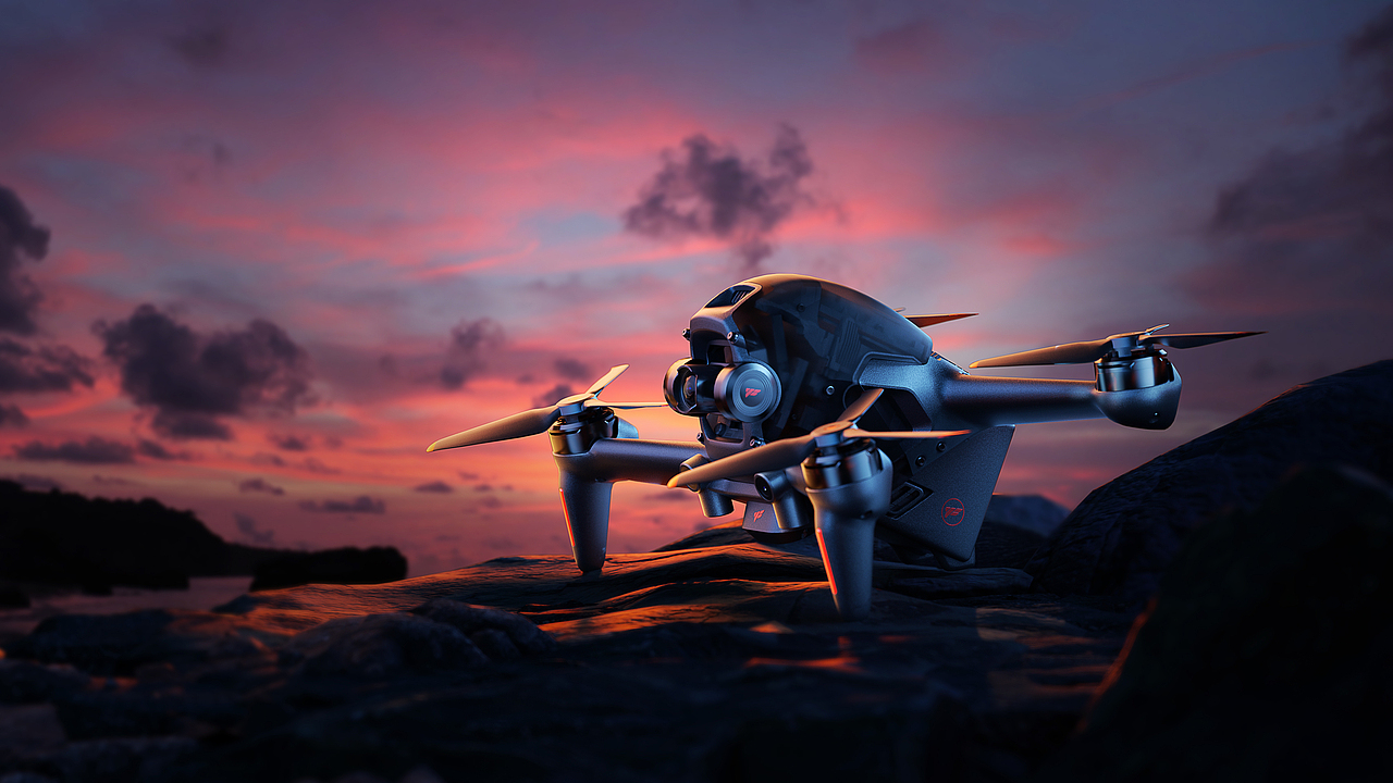 DRONES FPV 无人机渲染（图ZMzM3Nzc0OTgw） - 其他三维 - 站酷设计师枫麟原创素材 - 站酷ZCOOL