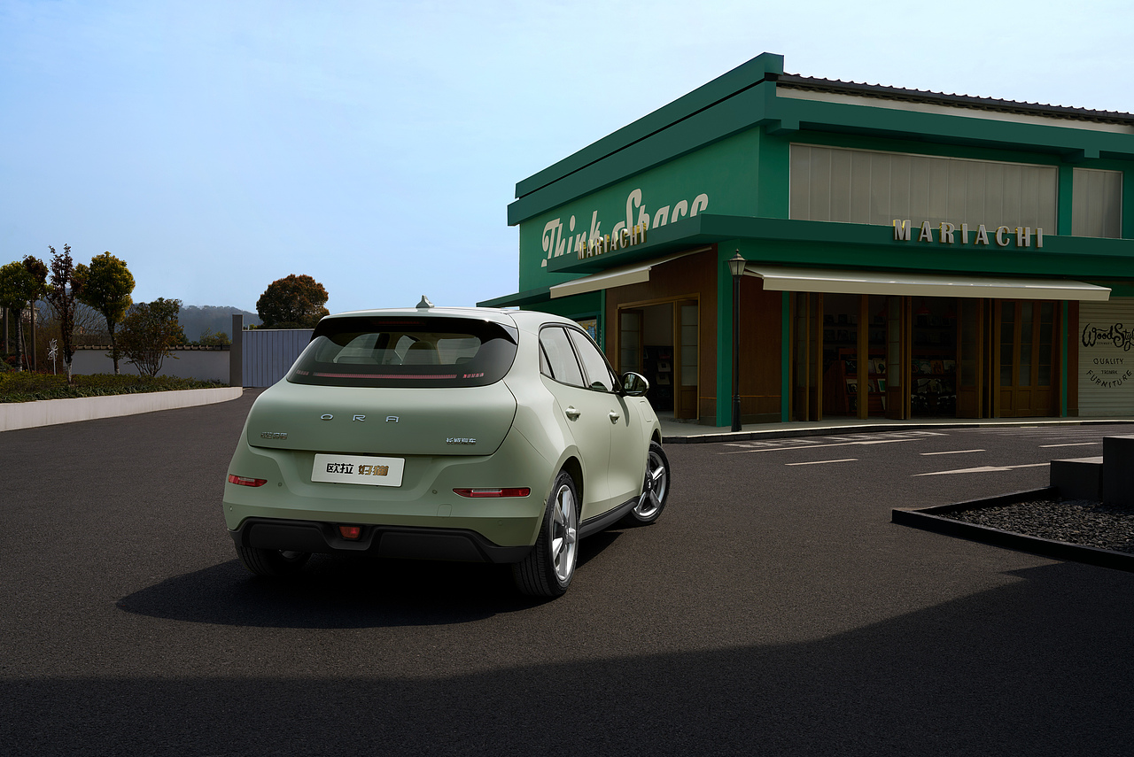 汽车平面摄影|深白DeepWhite✖️欧拉好猫