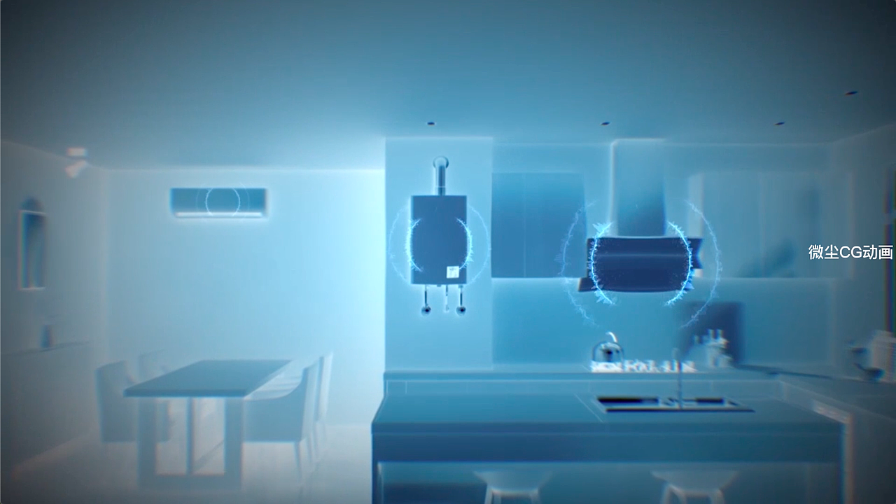 AO史密斯1级静音燃气热水器三维CG动画（图ZMzA3ODY3NzU2） - 动画/影视 - 站酷设计师微尘CG动画原创素材 - 站酷ZCOOL