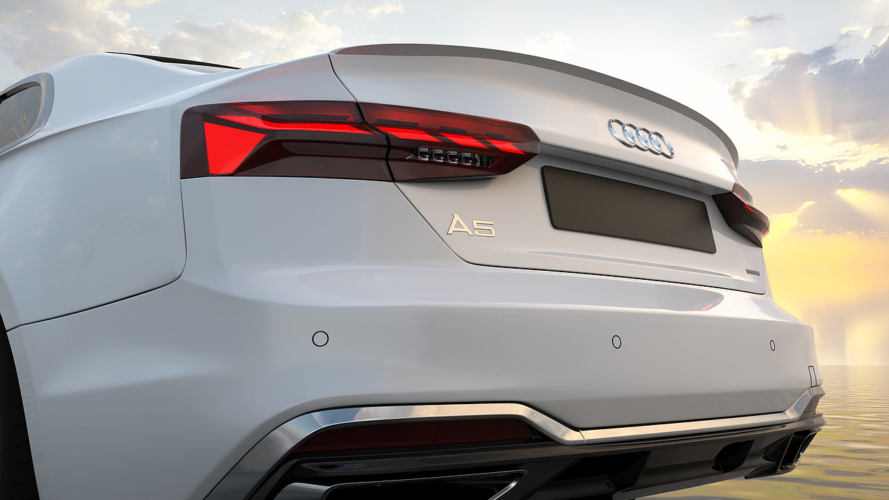 Audi A5 | keyshot（图ZMzM4MzIzNzg4） - 机械/交通 - 站酷设计师kengluo原创素材 - 站酷ZCOOL