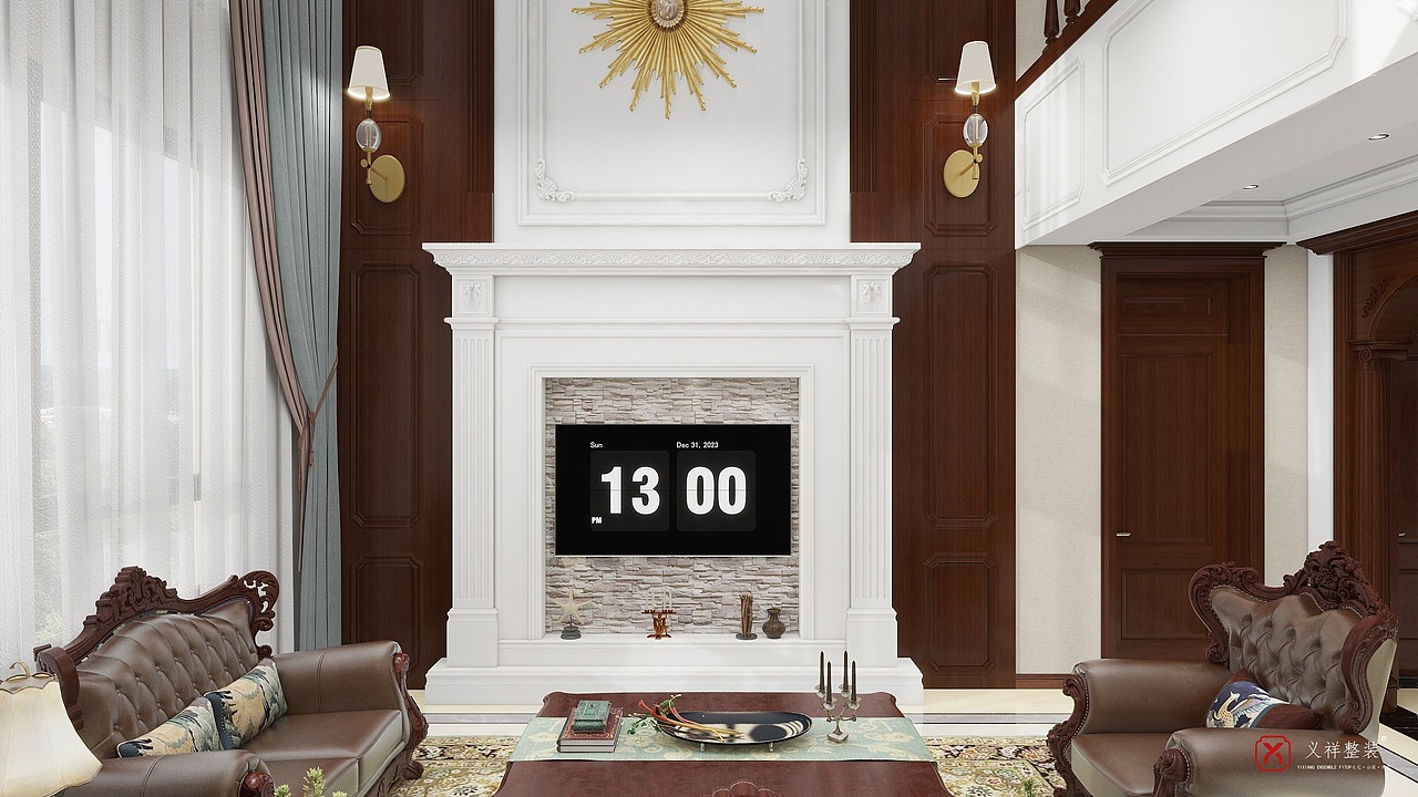 美式私人別墅（圖ZMzcwMjU0OTg4） - 家裝設計 - 站酷設計師陳蔚2023原創(chuàng)素材 - 站酷ZCOOL