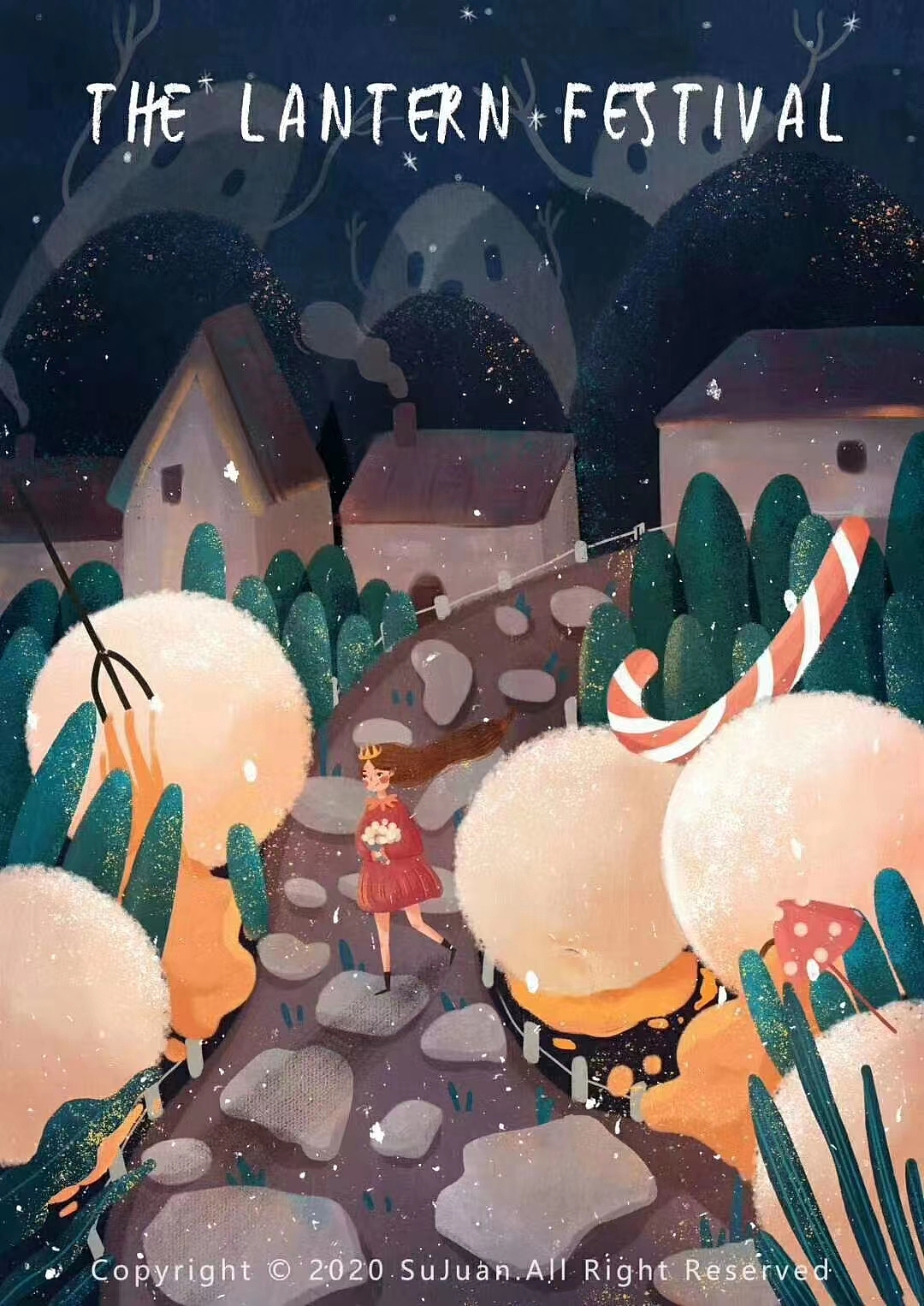 森系插画（图ZMzMzMTQyODg4） - 儿童插画 - 站酷设计师hello韩朵朵原创素材 - 站酷ZCOOL
