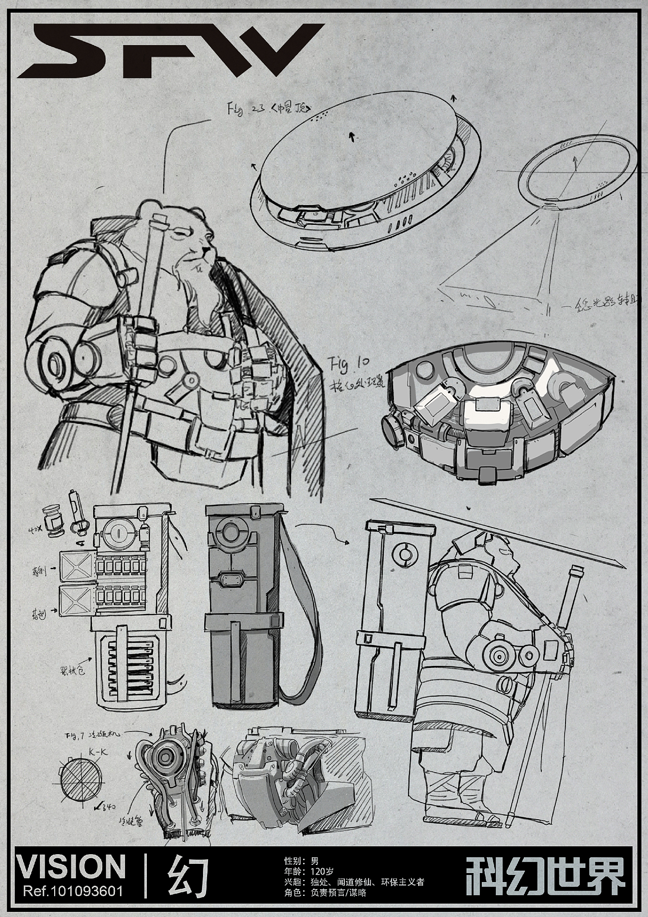 中国国际科幻IP创作（图ZMzI5MTEzMTQw） - 人物/生物 - 站酷设计师不是美术馆原创素材 - 站酷ZCOOL